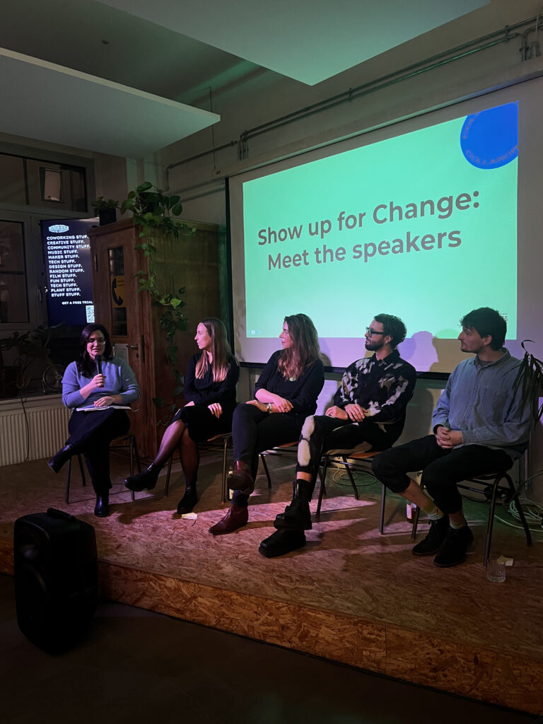 Show up for change