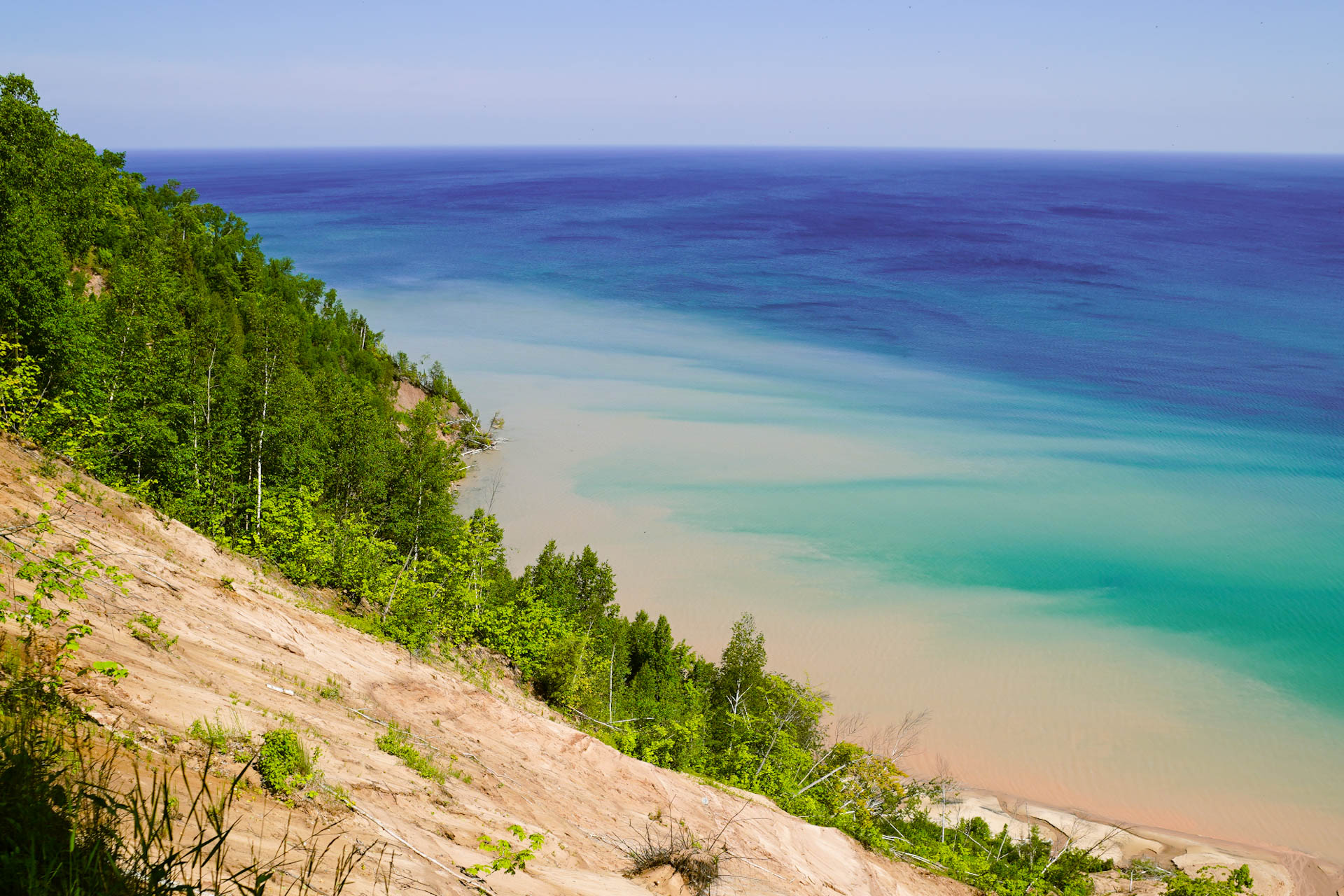 Pictured Rocks National Lakeshore in Michigan
