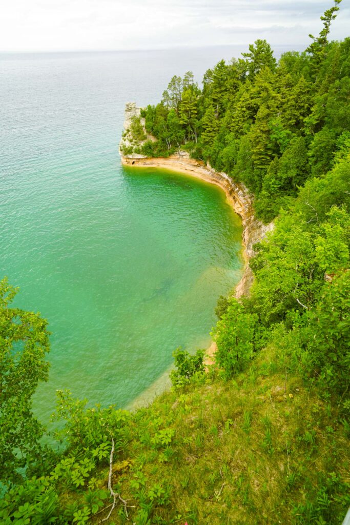 Pictured Rocks National Lakeshore in Michigan